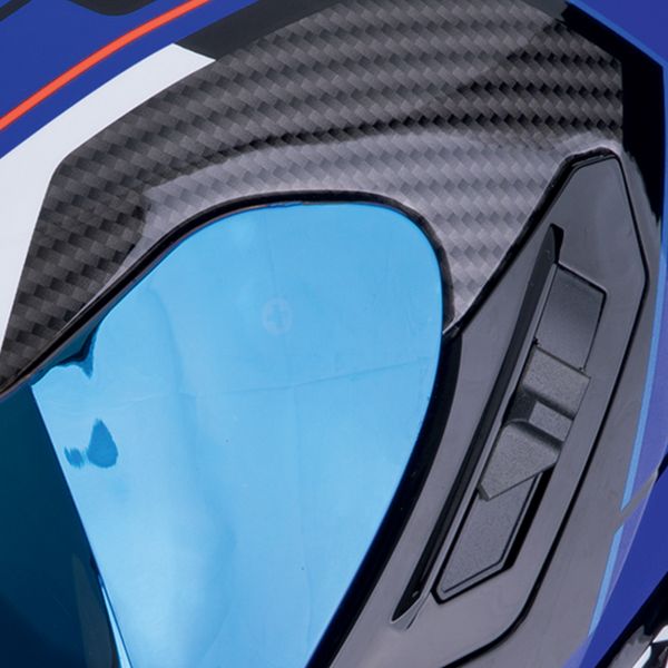 Scorpion Exo 1400 Evo II Air Linart Nero Blu Rosso