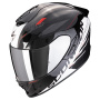 Casque Integrale Scorpion Exo 1400 Evo II Air Luma Black White
