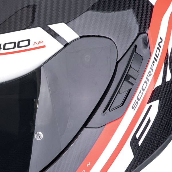 Scorpion Exo 1400 Evo II Carbon Air Enko Nero Rosso Bianco