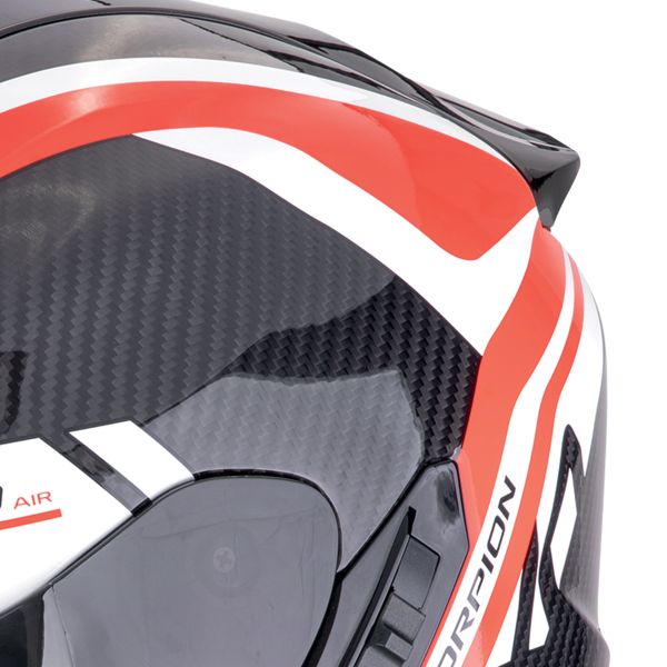 Scorpion Exo 1400 Evo II Carbon Air Enko Nero Rosso Bianco