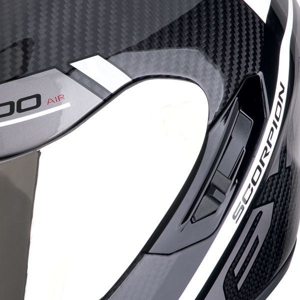 Scorpion Exo 1400 Evo II Carbon Air Enko Nero Argento Bianco