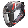 Casque Integrale Scorpion Exo 1400 Evo II Carbon Air Mirage Black Red White