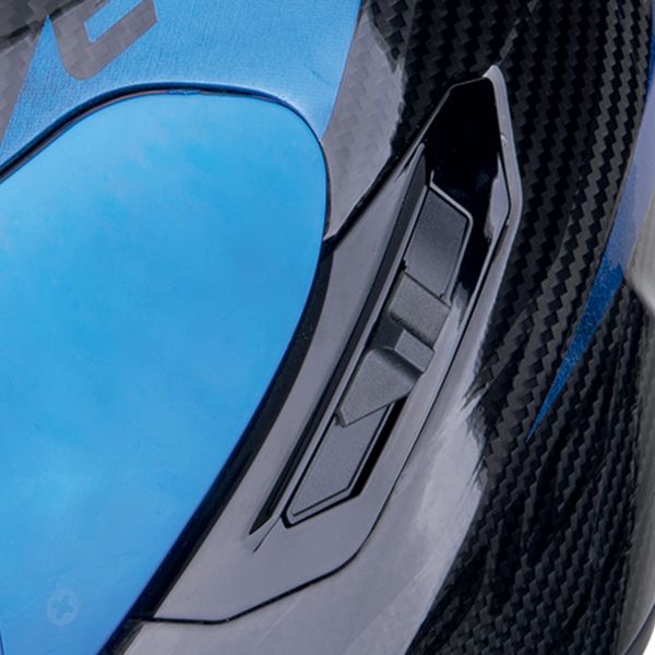 Scorpion Exo 1400 Evo II Carbon Air Platted Nero Blu