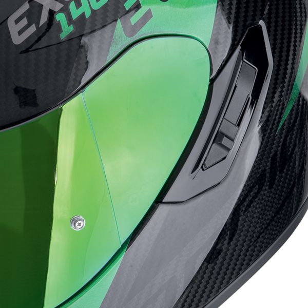 Scorpion Exo 1400 Evo II Carbon Air Platted Nero Verde