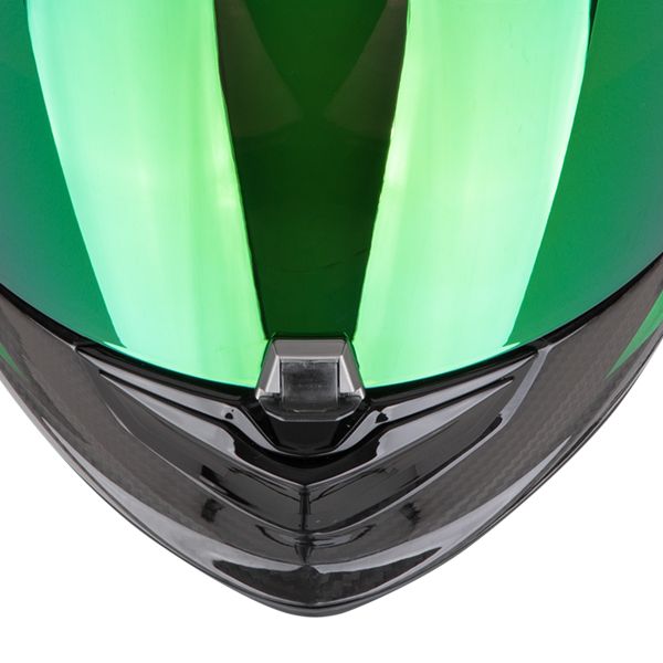 Scorpion Exo 1400 Evo II Carbon Air Platted Nero Verde