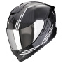 Casque Integrale Scorpion Exo 1400 Evo II Carbon Air Reika Black White