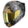 Casque Integrale Scorpion Exo 1500 Air Apus Black Grey Gold