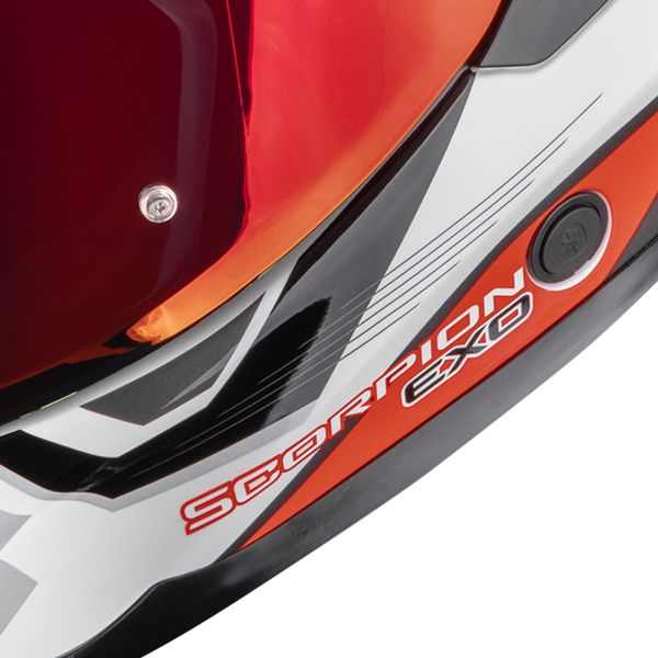 Scorpion Exo 1500 Air Arena White Red