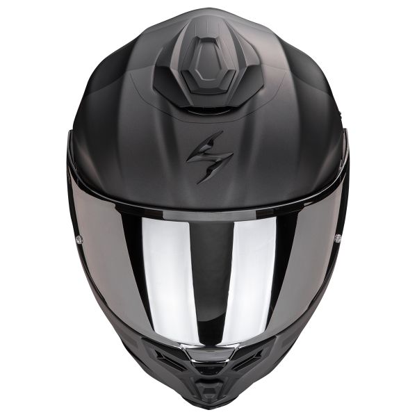 Scorpion Exo 1500 Air Dual Matt Silver Black Red + Kit bluetooth Exo-Com Link-1