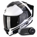 Pack Exo 1500 Air Dual White Black Blue + Kit Bluetooth Lokui K30