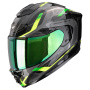 Casque Integrale Scorpion Exo 1500 Air Sleek Black Green