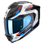 Casque Integrale Scorpion Exo 1500 Air Sleek White Red Blue