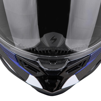Scorpion Exo 1500 Carbon Air Hydro Black White Blue