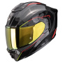 Casque Integrale Scorpion Exo 1500 Carbon Air Mundi Black Red Yellow
