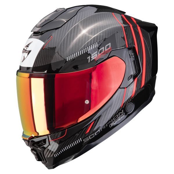 Integrale Scorpion Exo 1500 Carbon Air Zity Black Red Integrale Scorpion Exo 1500 Carbon Air Zity Black Red