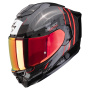 Casque Integrale Scorpion Exo 1500 Carbon Air Zity Black Red