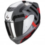 Casque Integrale Scorpion Exo 391 Arok Grey Red Black