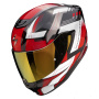 Casque Integrale Scorpion Exo 391 Captor Black Red