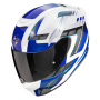 Casque Integrale Scorpion Exo 391 Captor White Blue
