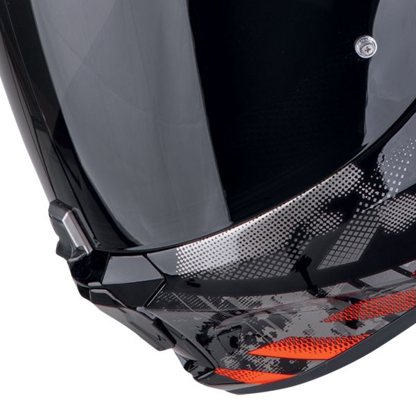 Scorpion Exo 391 Disordine nero rosso