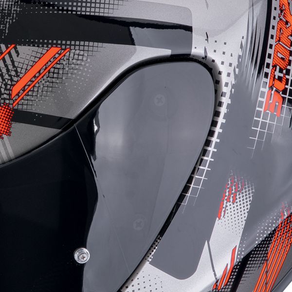 Scorpion Exo 391 Disordine nero rosso