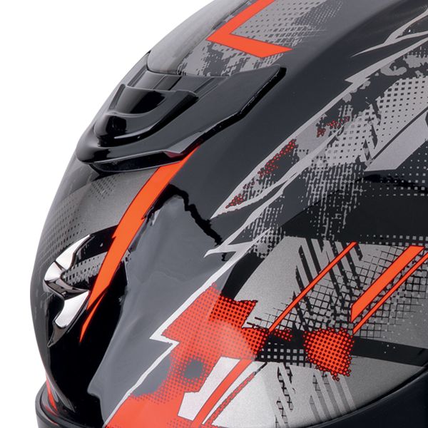 Scorpion Exo 391 Disordine nero rosso