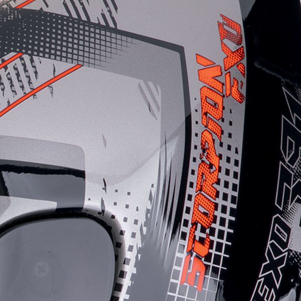 Scorpion Exo 391 Disordine nero rosso