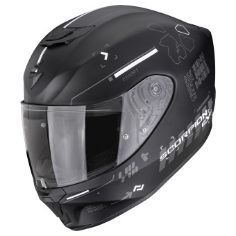Integrale Scorpion Exo 391 Iron Matt Black Silver
