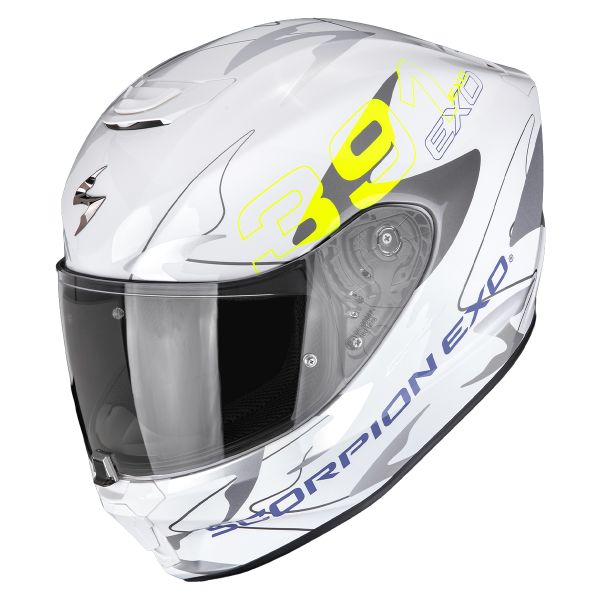 Integrale Scorpion Exo 391 Key White Silver Neon Yellow