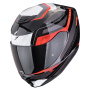 Casque Integrale Scorpion Exo 391 Leo Black Red