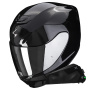 Casque Integrale Scorpion Exo 391 Solid Black + Kit bluetooth Exo-Com Link-1C