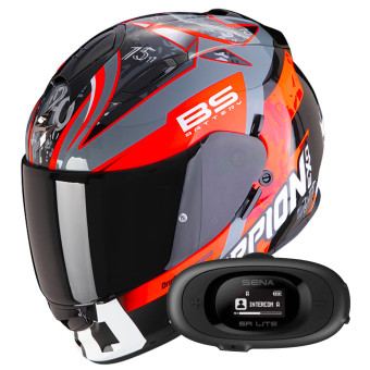 Integrale Scorpion Exo 491 Fabio 20 + Kit bluetooth 5R Lite