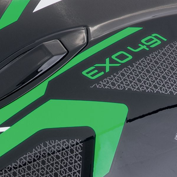 Scorpion Exo 491 Kripta Nero Verde Bianco