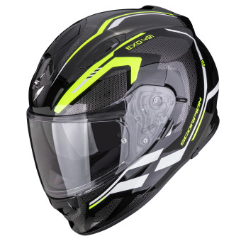 Integrale Scorpion Exo 491 Kripta Black Neon Yellow White