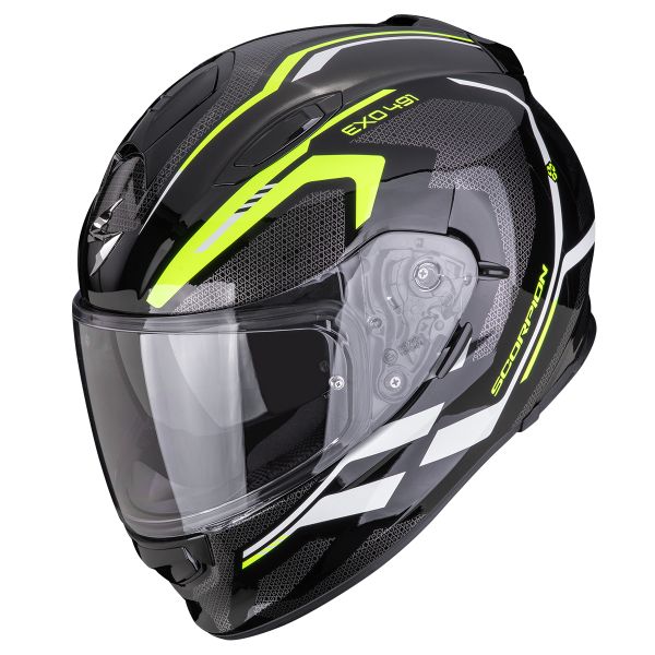 Integrale Scorpion Exo 491 Kripta Black Neon Yellow White