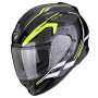 Casque Integrale Scorpion Exo 491 Kripta Black Neon Yellow White