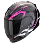Casque Integrale Scorpion Exo 491 Kripta Black Pink White