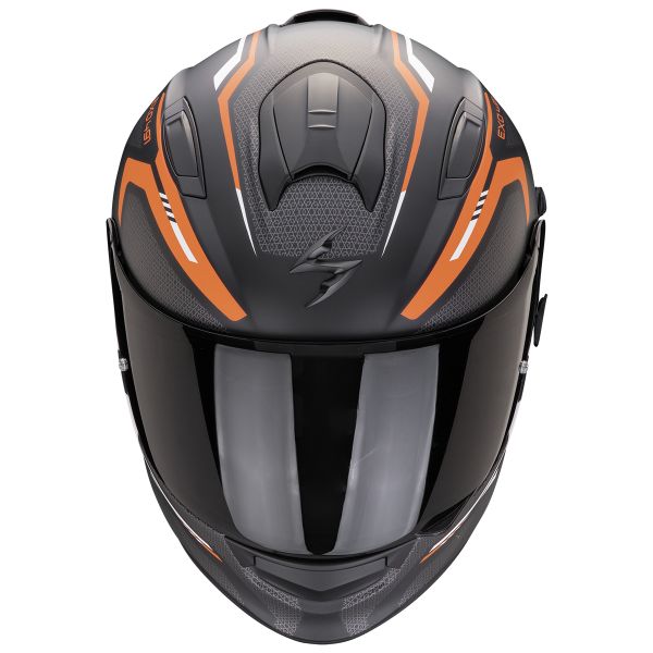 Scorpion Exo 491 Kripta Matt Black Orange White