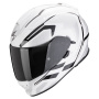 Casque Integrale Scorpion Exo 491 Kripta White Black