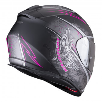 Scorpion Exo 491 Run Matt Black Pink