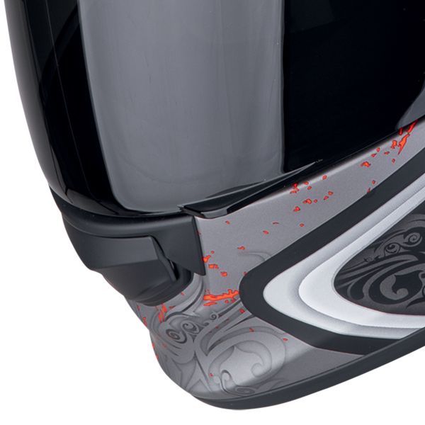 Scorpion Exo 491 Run Nero opaco Rosso