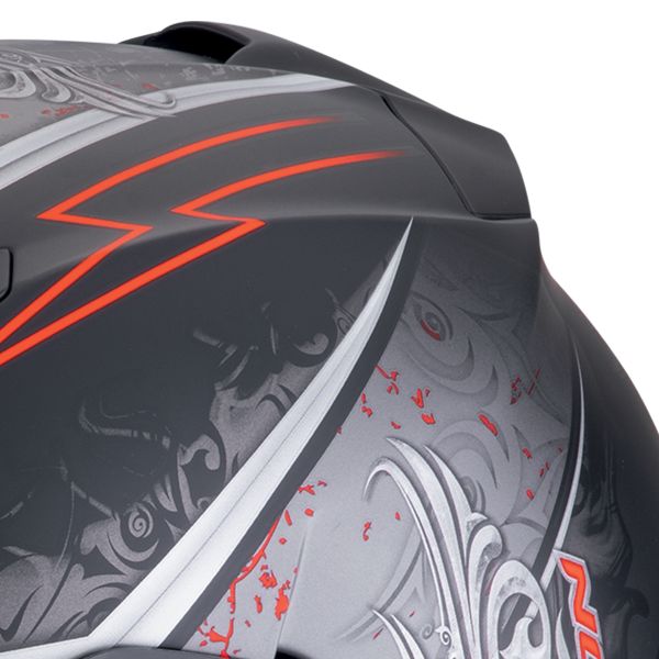 Scorpion Exo 491 Run Nero opaco Rosso