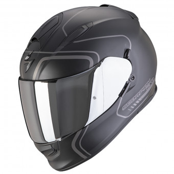 Scorpion Exo 491 West Matt Black Silver + Kit Bluetooth 5S
