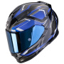 Casque Integrale Scorpion Exo 491 Zumo Black Blue