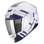Casque Integrale Scorpion Exo 520 Evo Air Banshee Matt White Blue Purple