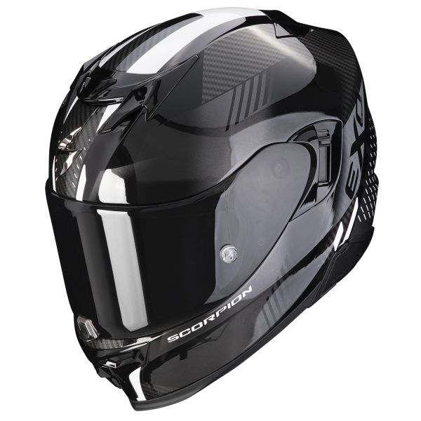 Scorpion Exo 520 Evo Air Laten Black White + Kit bluetooth 5R Lite