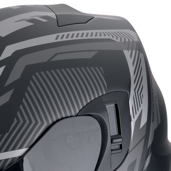 Scorpion Exo 520 Evo Air Ranka Matt Black Red + Kit bluetooth Exo-Com Link-1C