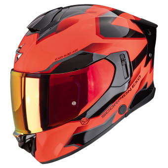 Integrale Scorpion Exo 530 Air Clip Red Black
