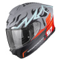 Casque Integrale Scorpion Exo 530 Air Jsk 97 Matt Grey Red