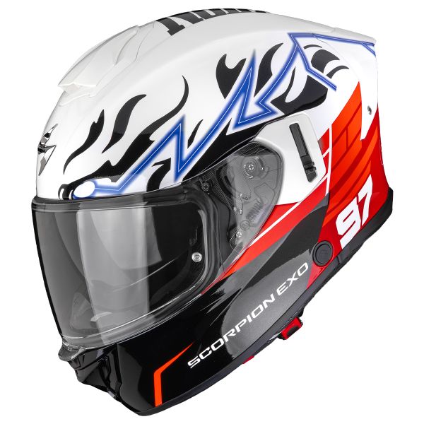 Integrale Scorpion Exo 530 Air Jsk 97 White Red